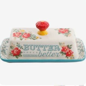 The Pioneer Woman butter dish